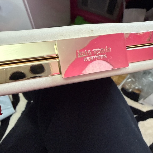 Kate Spade Merrion Square 'Bonjour Monsieur' Emanuelle Clutch, Multi/Cement - Picture 3 of 9